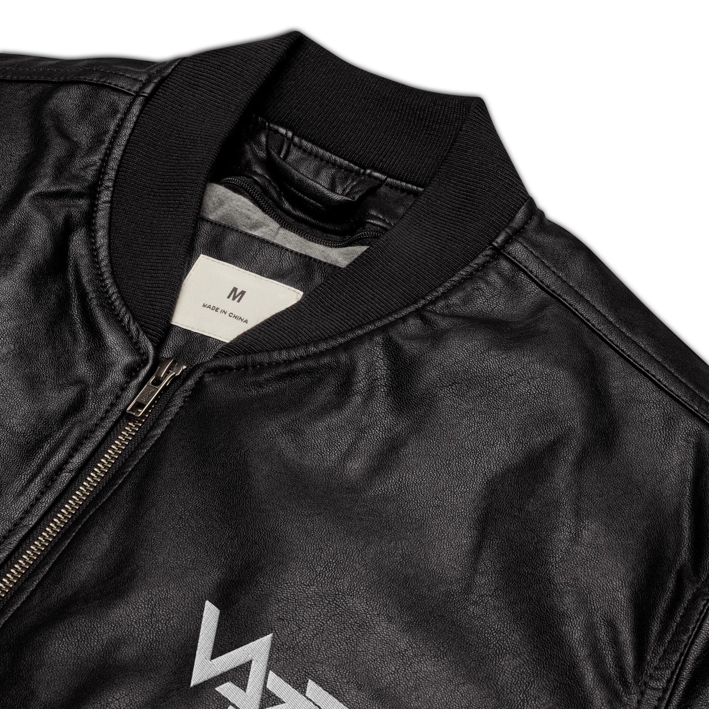 Chaqueta bomber de cuero VA33_Anniversary_F.