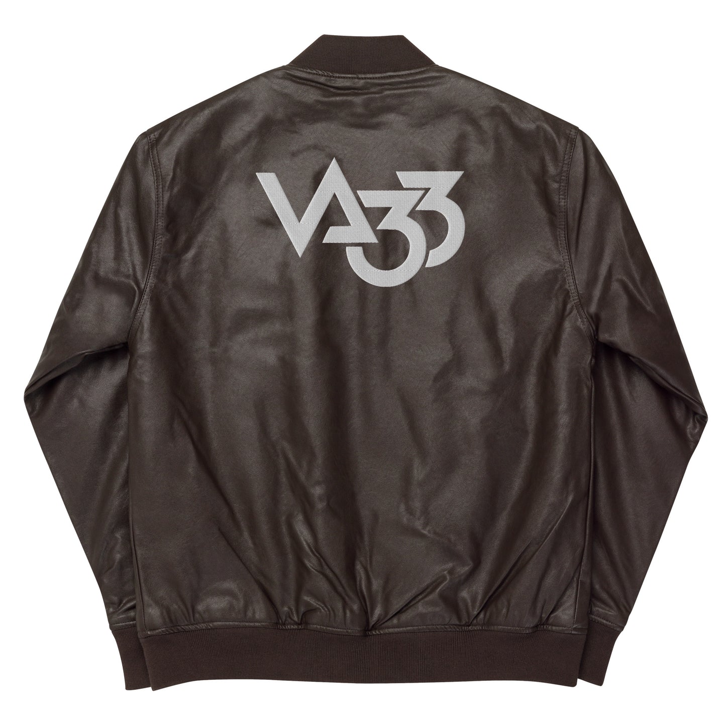 CV33_Chaqueta bomber de cuero