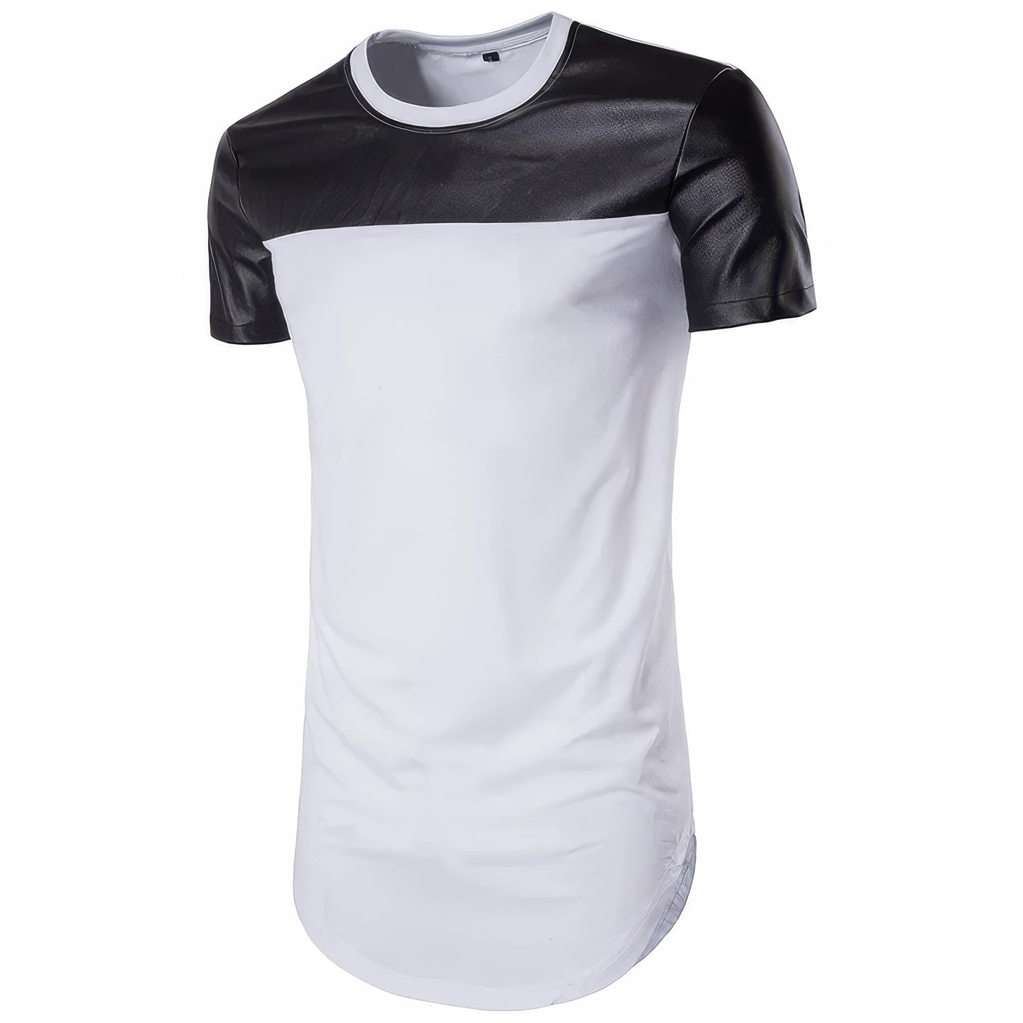 Camisetas de cuero F para hombre de moda