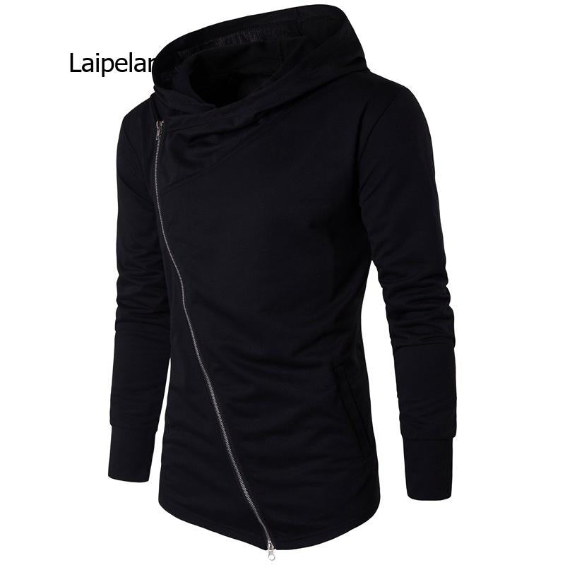 New Men Hoodie Sweatshirt Long Sleeved Slim Fit Male Zipper Hoodies Assassin Master Cardigan Creed Jacket S-3XL
