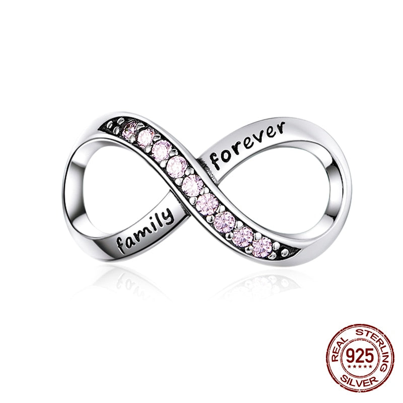 WOSTU 100% 925 Sterling Silver Heart Vintage Charms Beads Fit Original DIY Bracelets Necklace Mother's Day Jewelry Gifts for Mom