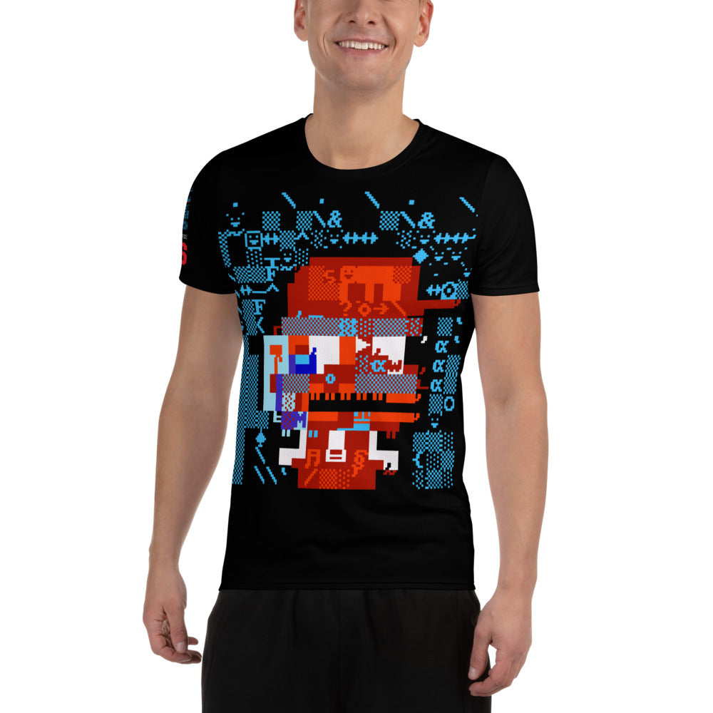FakeDosPepez_056_All-Over Print Men's Athletic T-shirt
