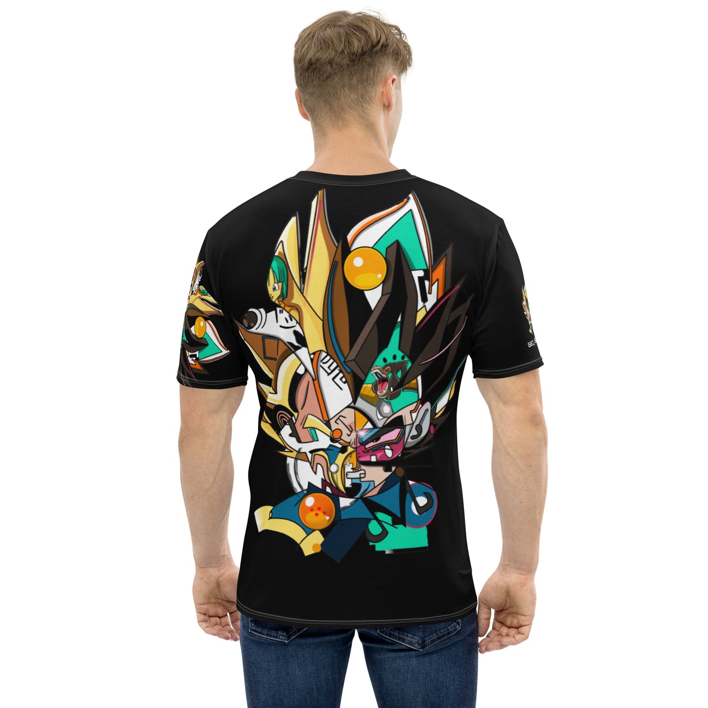 Geo_Vegeta_Full Printed_Men's t-shirt