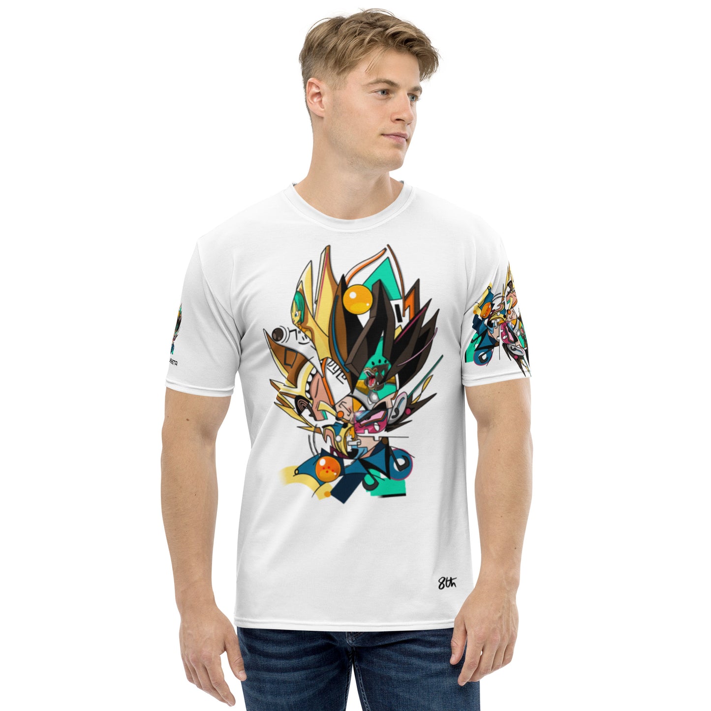 Geo-VEGETA- FULL Printed- Camiseta hombre