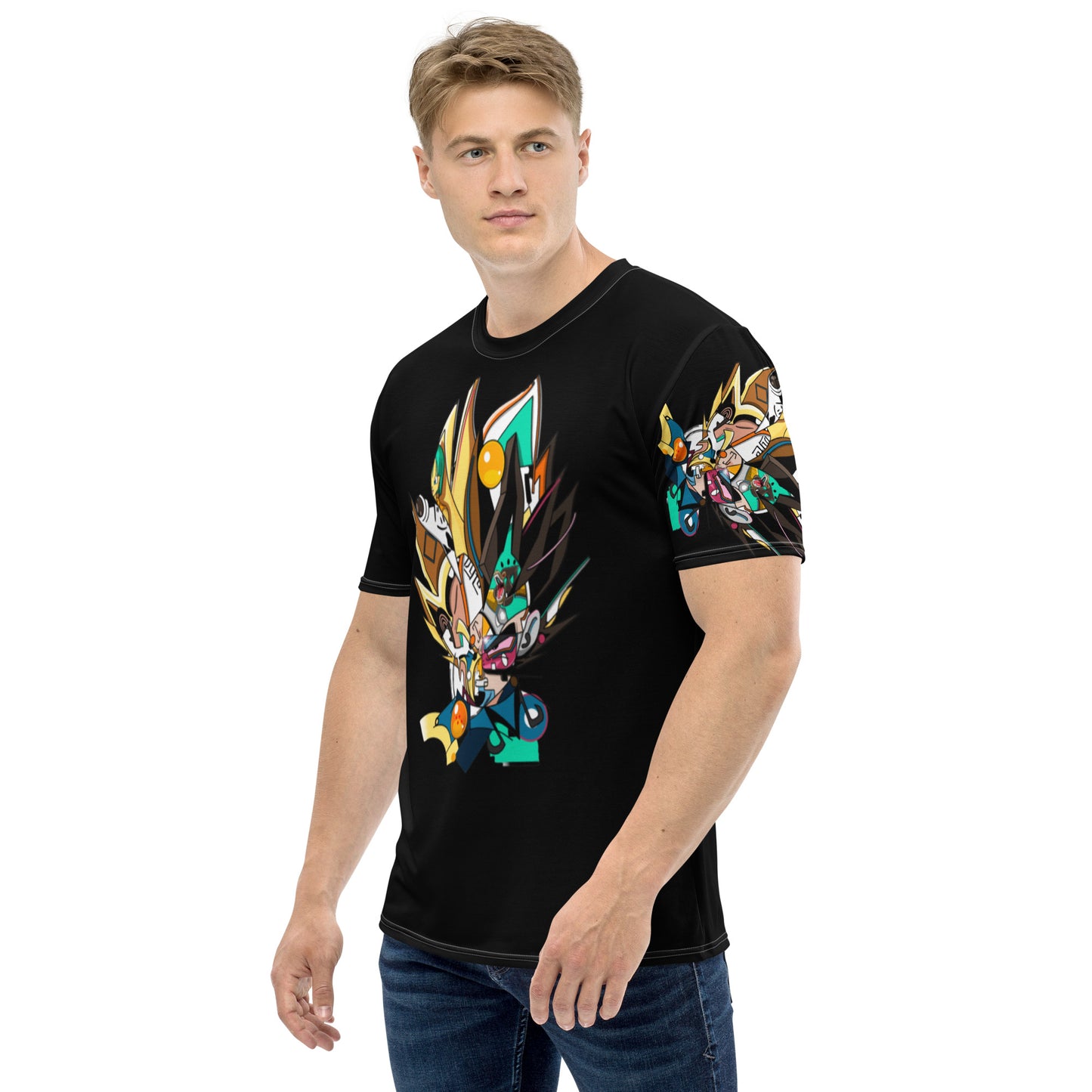 Geo_Vegeta_Full Printed_Men's t-shirt