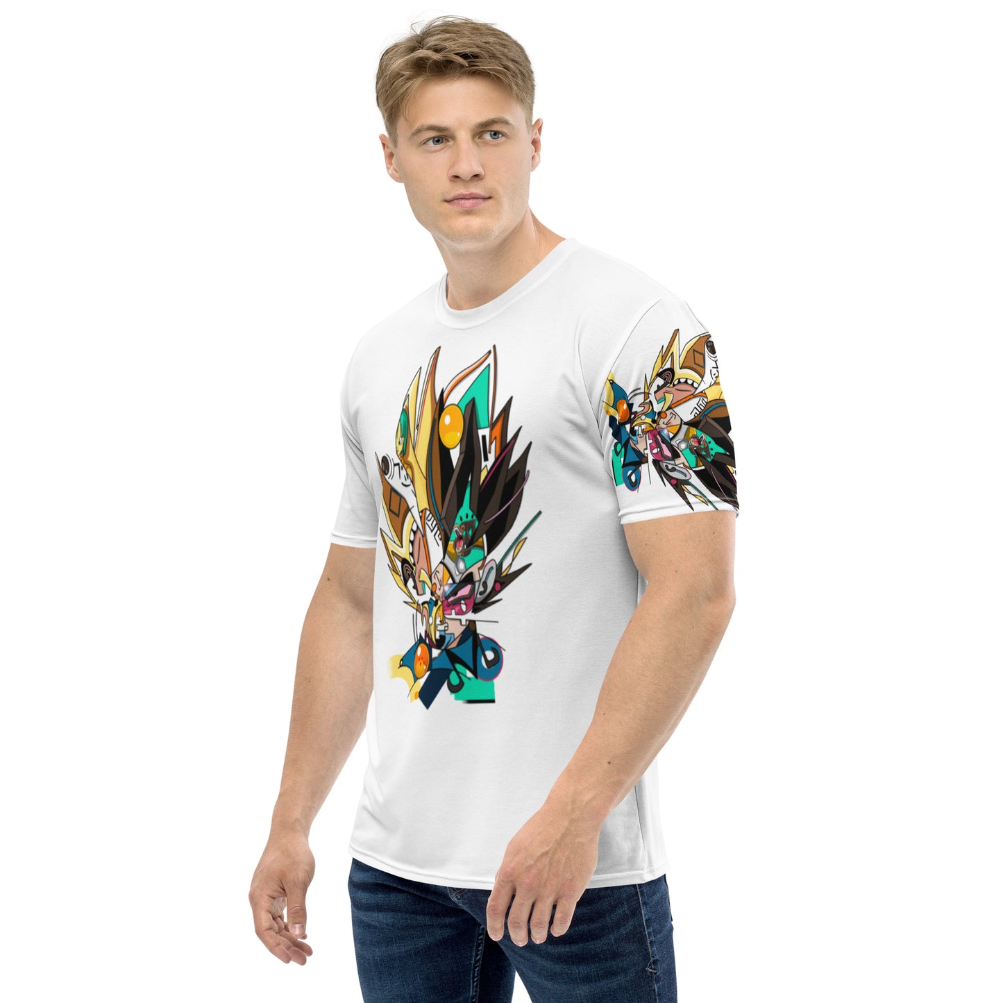 Geo-VEGETA- FULL Printed- Camiseta hombre