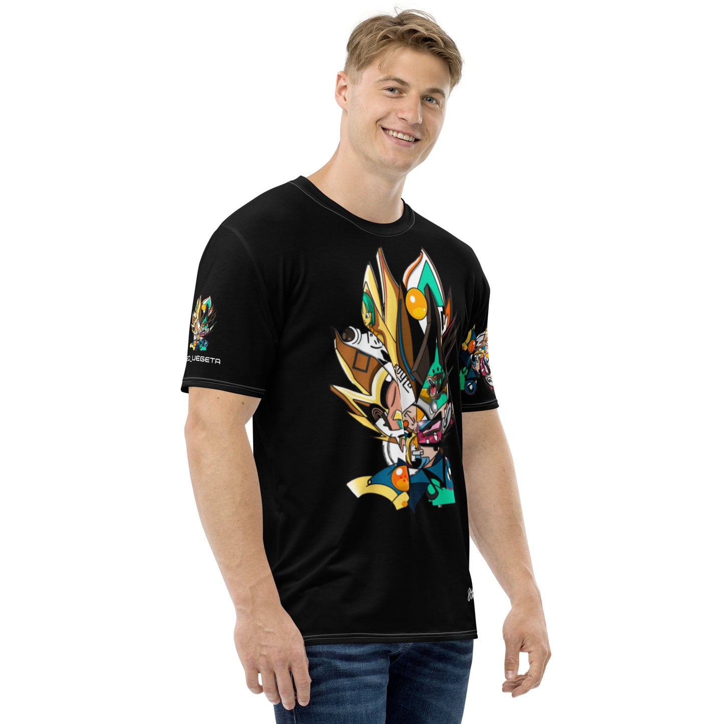 Geo_Vegeta_Full Printed_Men's t-shirt
