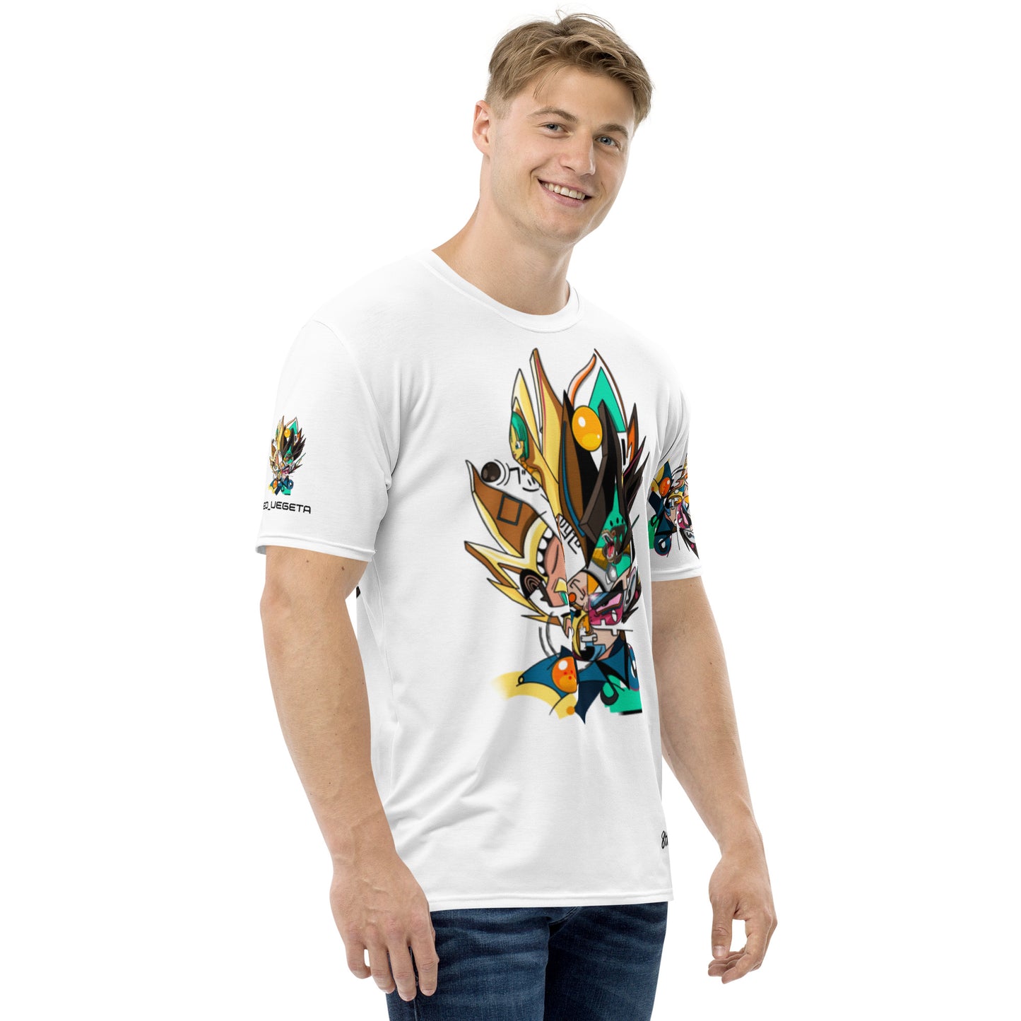 Geo-VEGETA- FULL Printed- Camiseta hombre