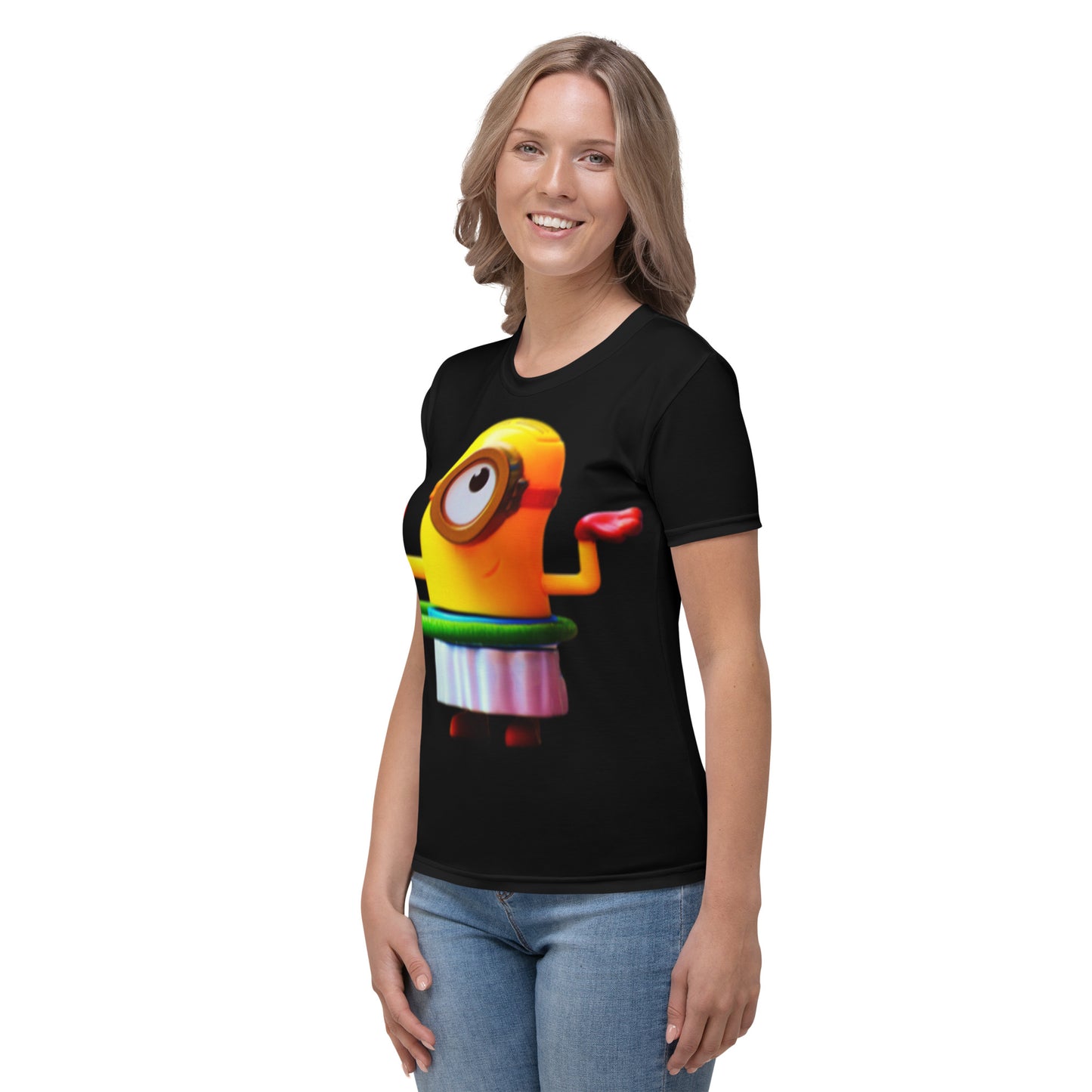 She_Minions_Women's FULL PRINTED T-shirt