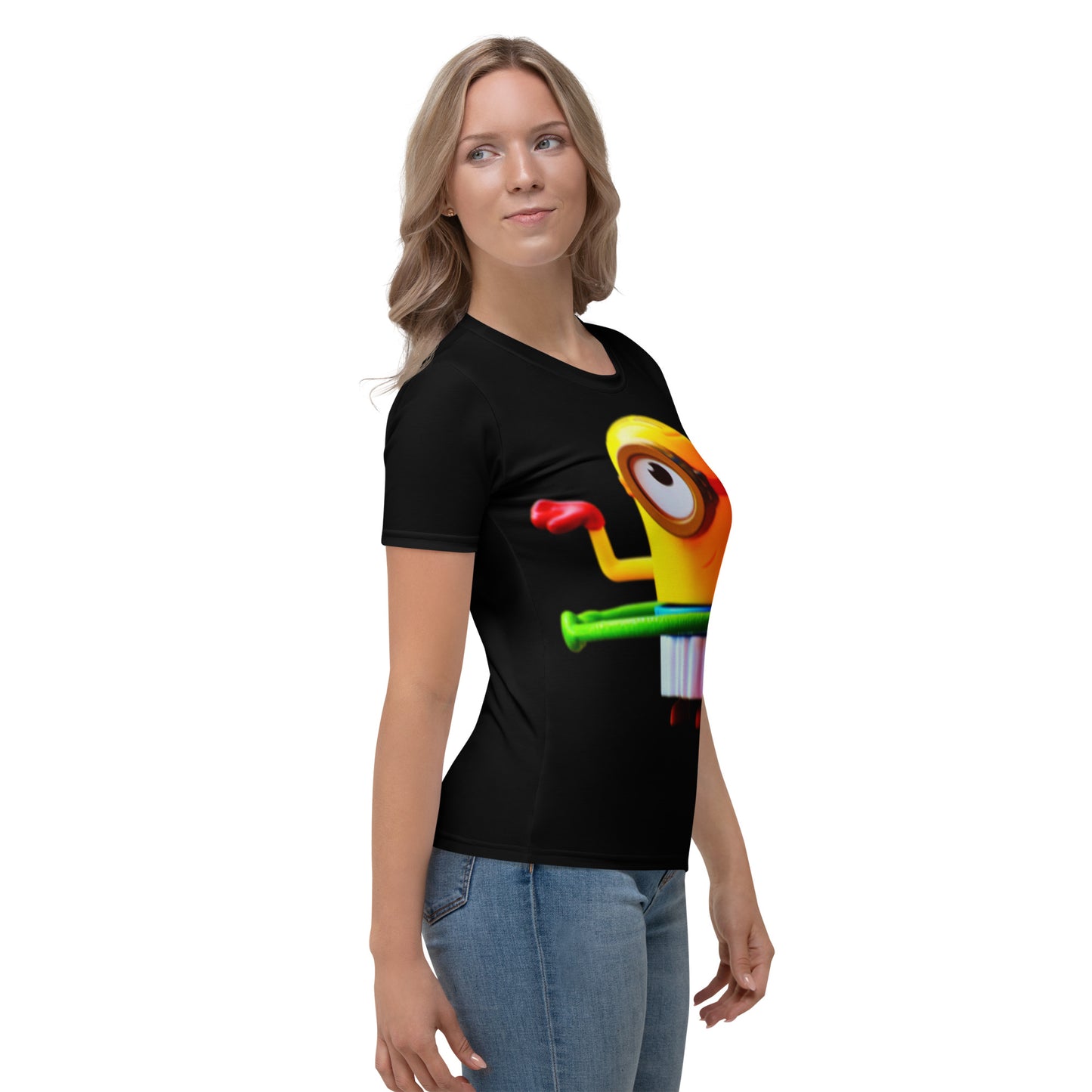 She_Minions_Women's FULL PRINTED T-shirt