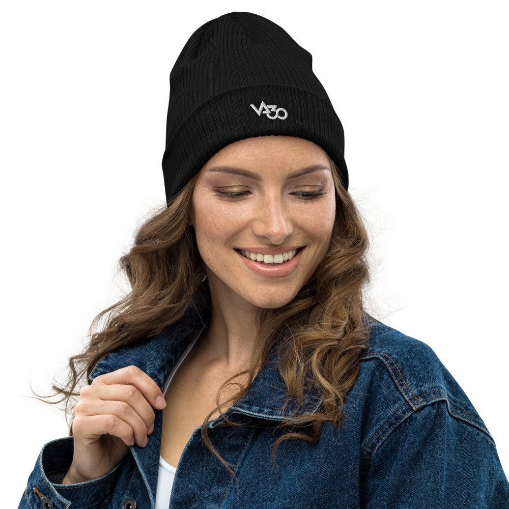 Gorro canalé orgánico