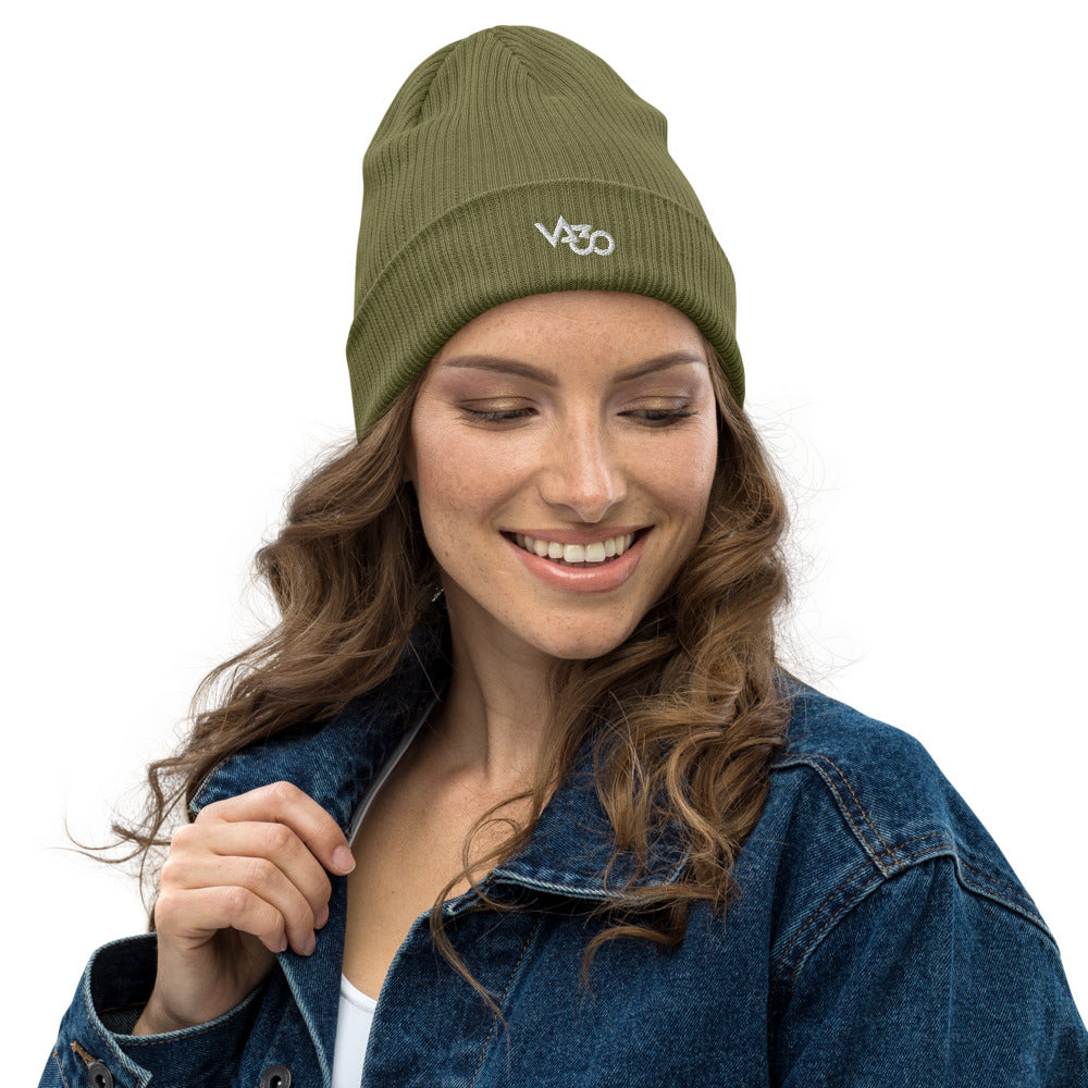 Gorro canalé orgánico