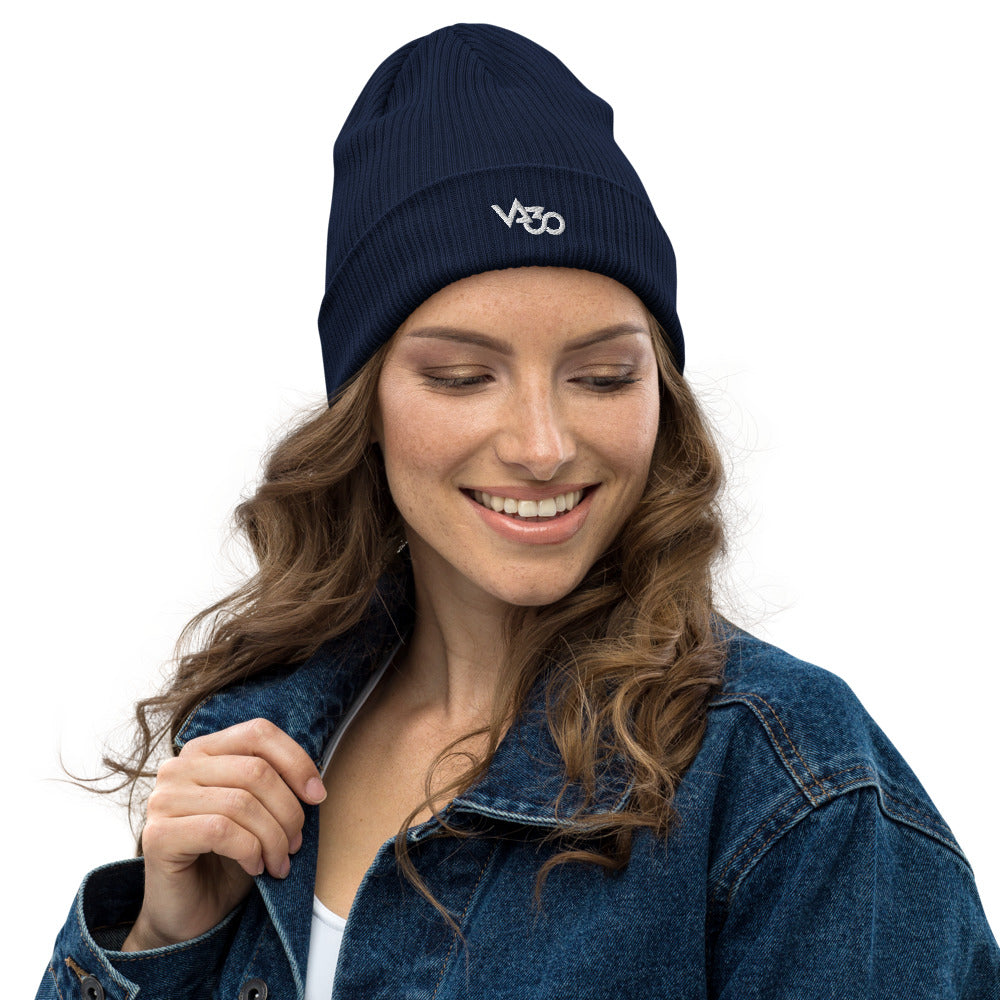 Gorro canalé orgánico