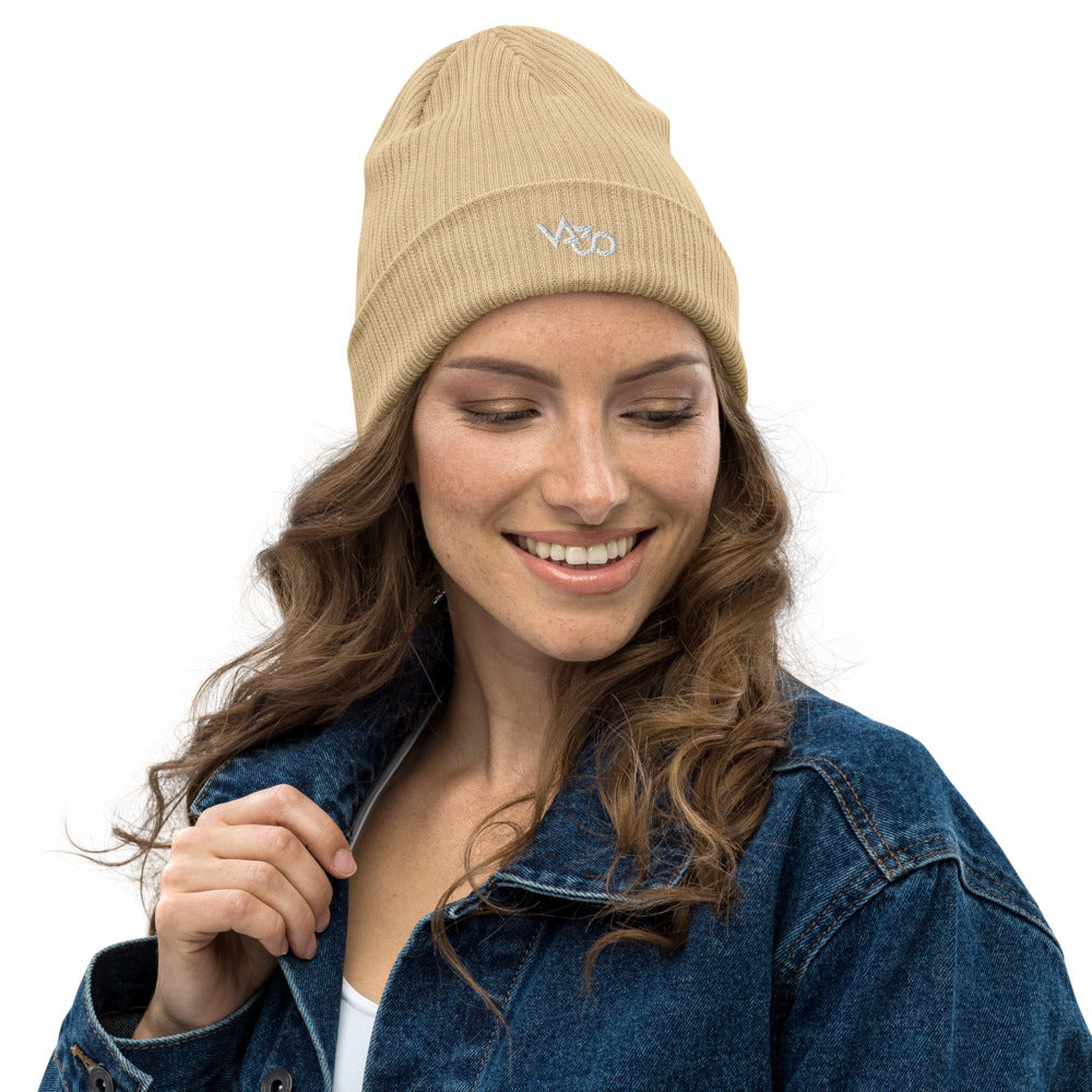 Gorro canalé orgánico