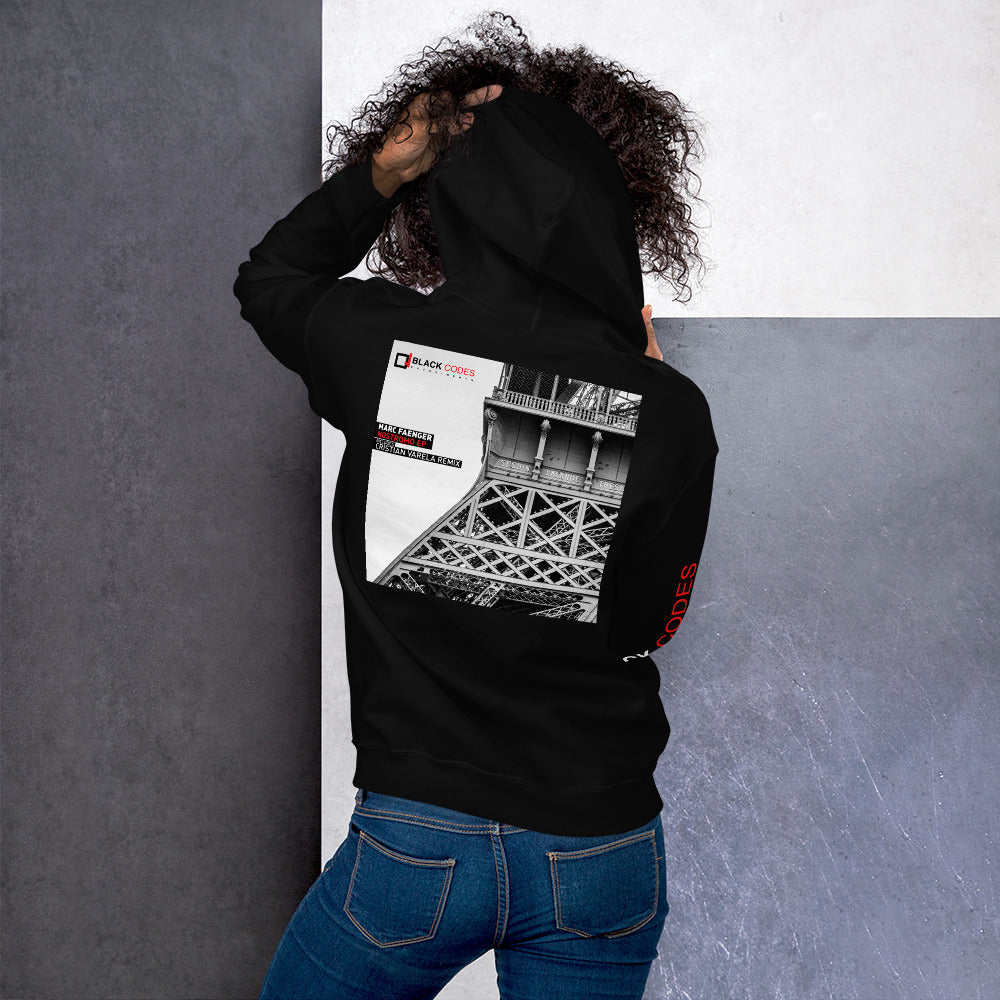 BlackCodes26_Unisex Sudadera con capucha