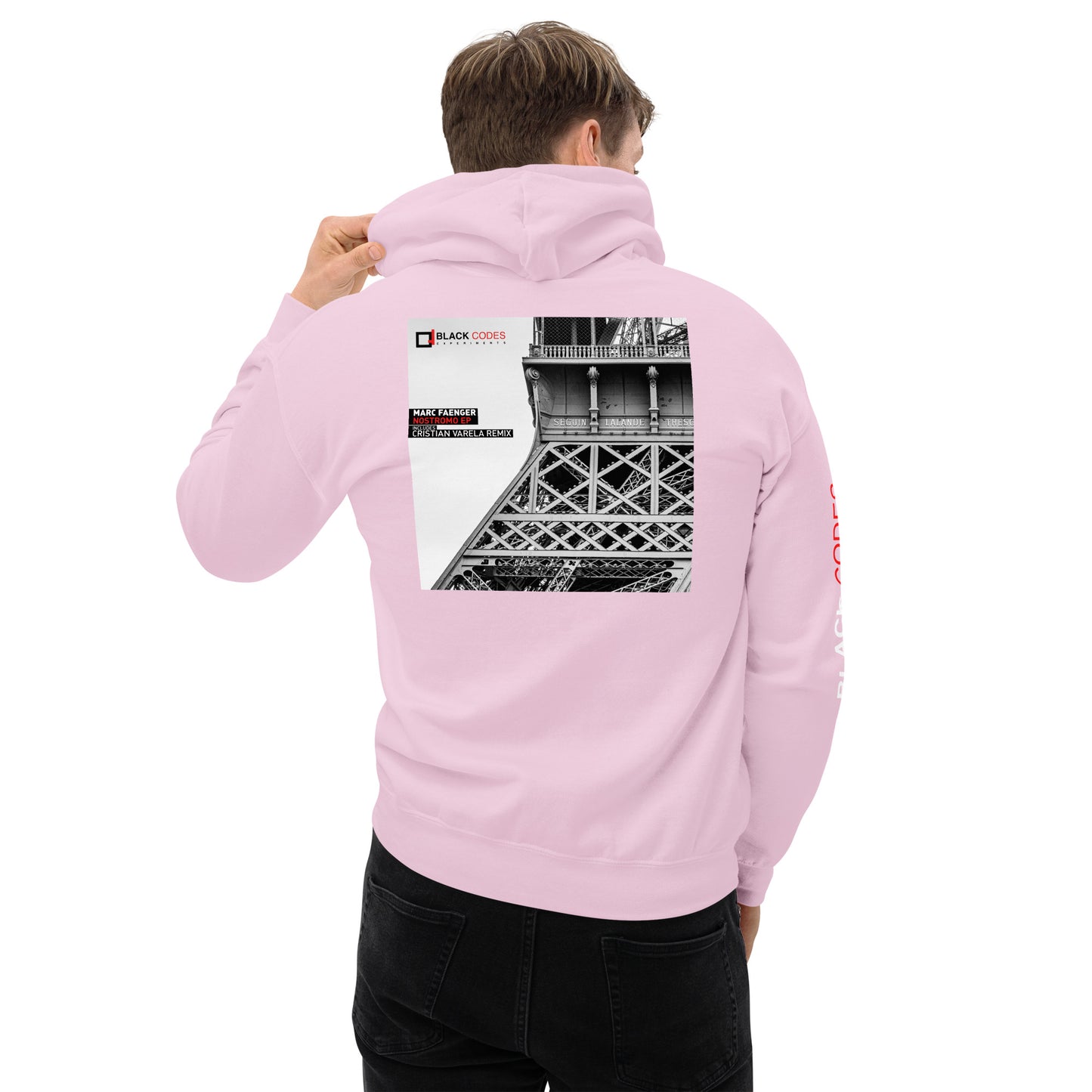 BlackCodes26_Unisex Sudadera con capucha