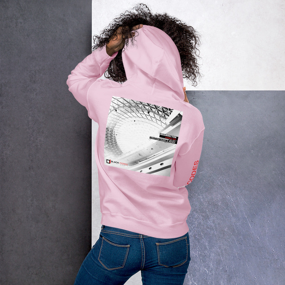 BlackCodes25_Unisex Sudadera con capucha