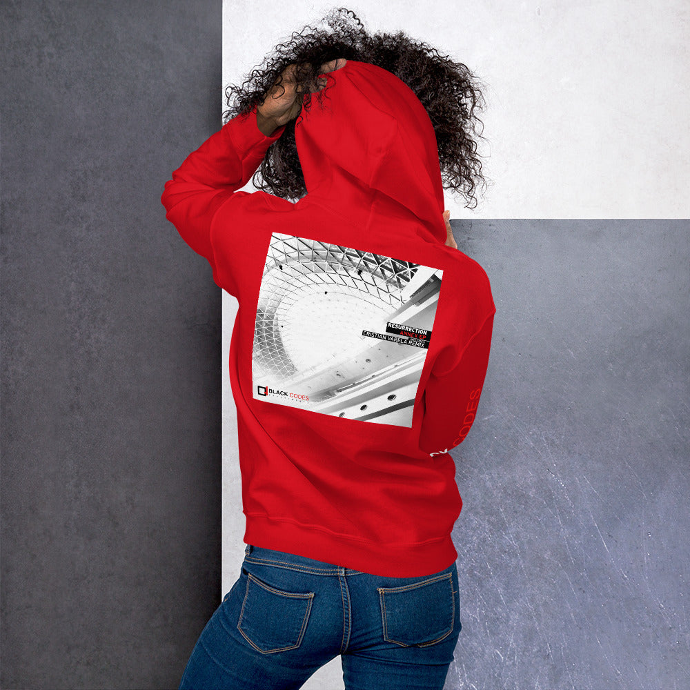 BlackCodes25_Unisex Sudadera con capucha