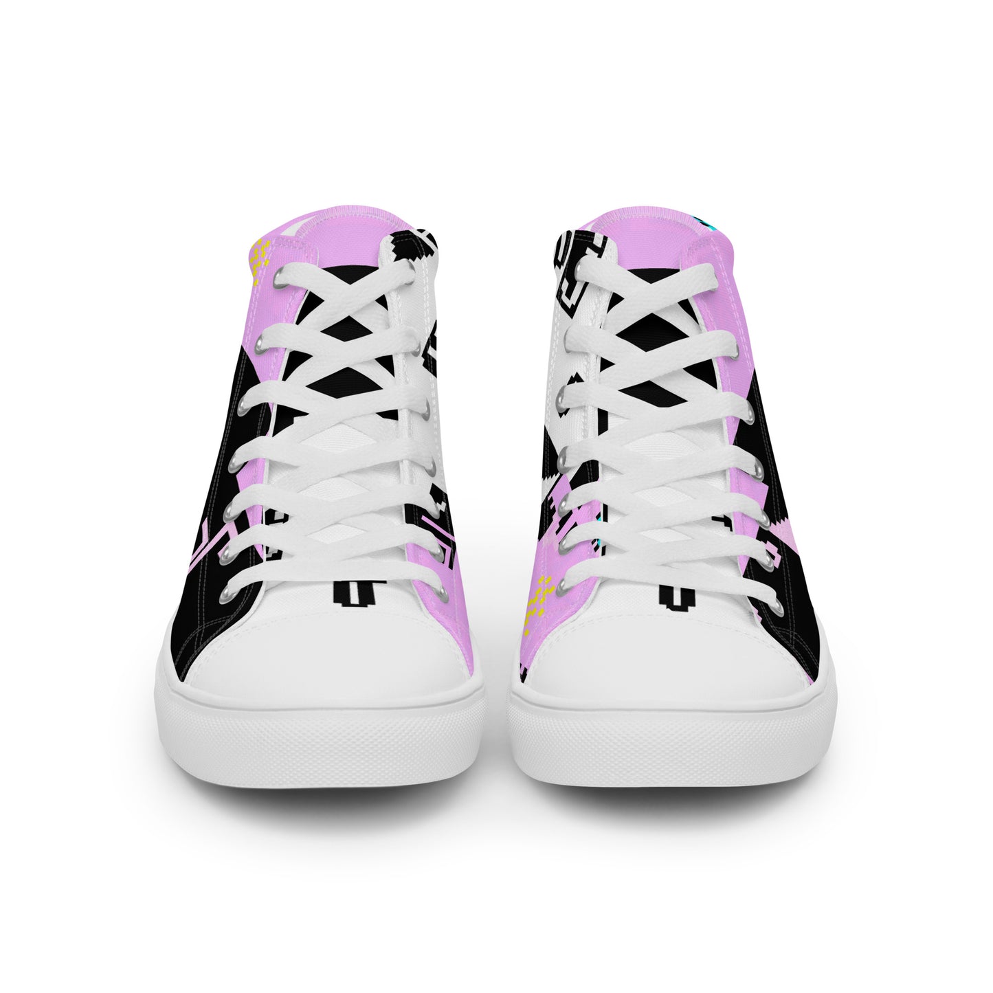 Dos Punks 303_Remixed_Full Primted Zapatillas altas de lona de mujer