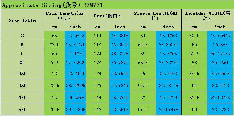 New Winter Jacket Thicken And Warm (CHECK SIZE CAREFULLY)