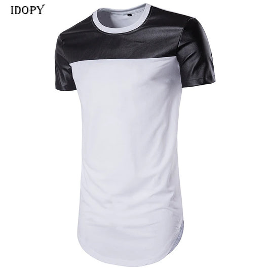 Men`s Leather T-Shirts