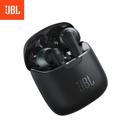 Original JBL TUNE 220 TWS True Wireless Bluetooth Earphones T220TWS Stereo Earbuds Bass Sound Headphones JBL