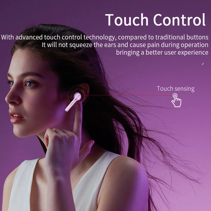 Auriculares inalámbricos originales wwJBL J18 con Bluetooth, estéreo, deportivos, TWS, intraaurales, con micrófono y control táctil.