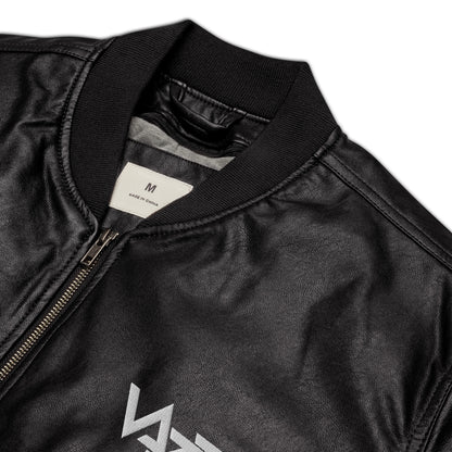 Chaqueta bomber de cuero VA33_Anniversary_F.
