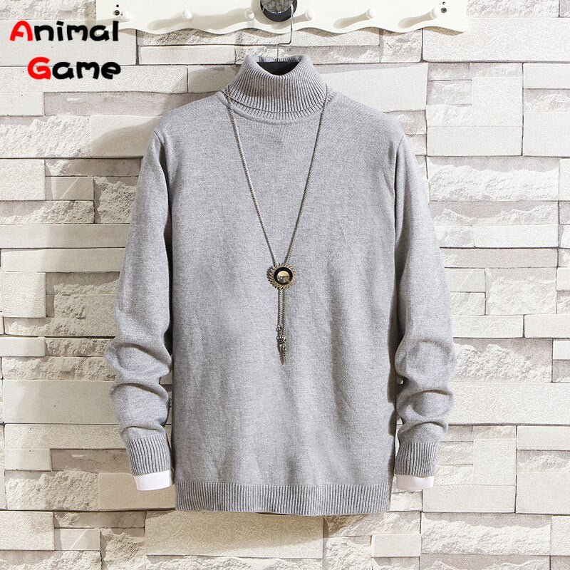 Jersey de invierno para hombre, Top de cuello alto, manga larga (NOTA: ¡Asian XL = EU M)!