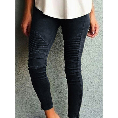 Pantalones vaqueros de gran tamaño para mujer 2023, pantalones vaqueros negros de cintura alta, pantalones vaqueros ajustados elásticos de tubo para mujer