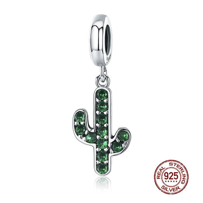 WOSTU 925 plata esterlina mujeres niño niñas mascota cámara abeja encanto café mariquita cuentas ajuste DIY Original pulsera colgantes joyería