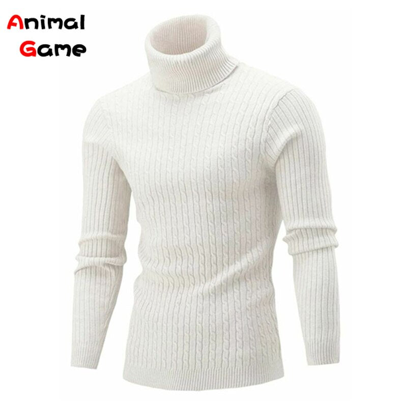 Jersey de invierno para hombre, Top de cuello alto, manga larga (NOTA: ¡Asian XL = EU M)!