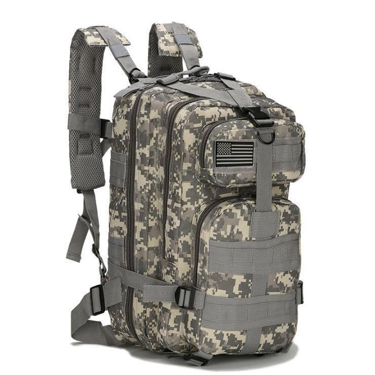 Mochila militar de camuflaje de 50L/30L para hombre, mochila táctica Molle Army Bug Out, mochila impermeable para acampar y cazar, senderismo