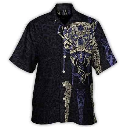 Ethnic Shirt For Men Vintage High Street- Short Sleeve Crusaders