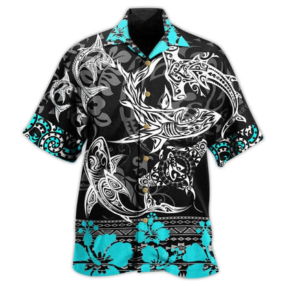 Ethnic Shirt For Men Vintage High Street- Short Sleeve Crusaders