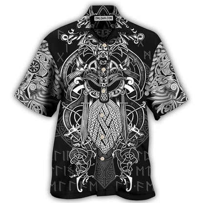 Ethnic Shirt For Men Vintage High Street- Short Sleeve Crusaders
