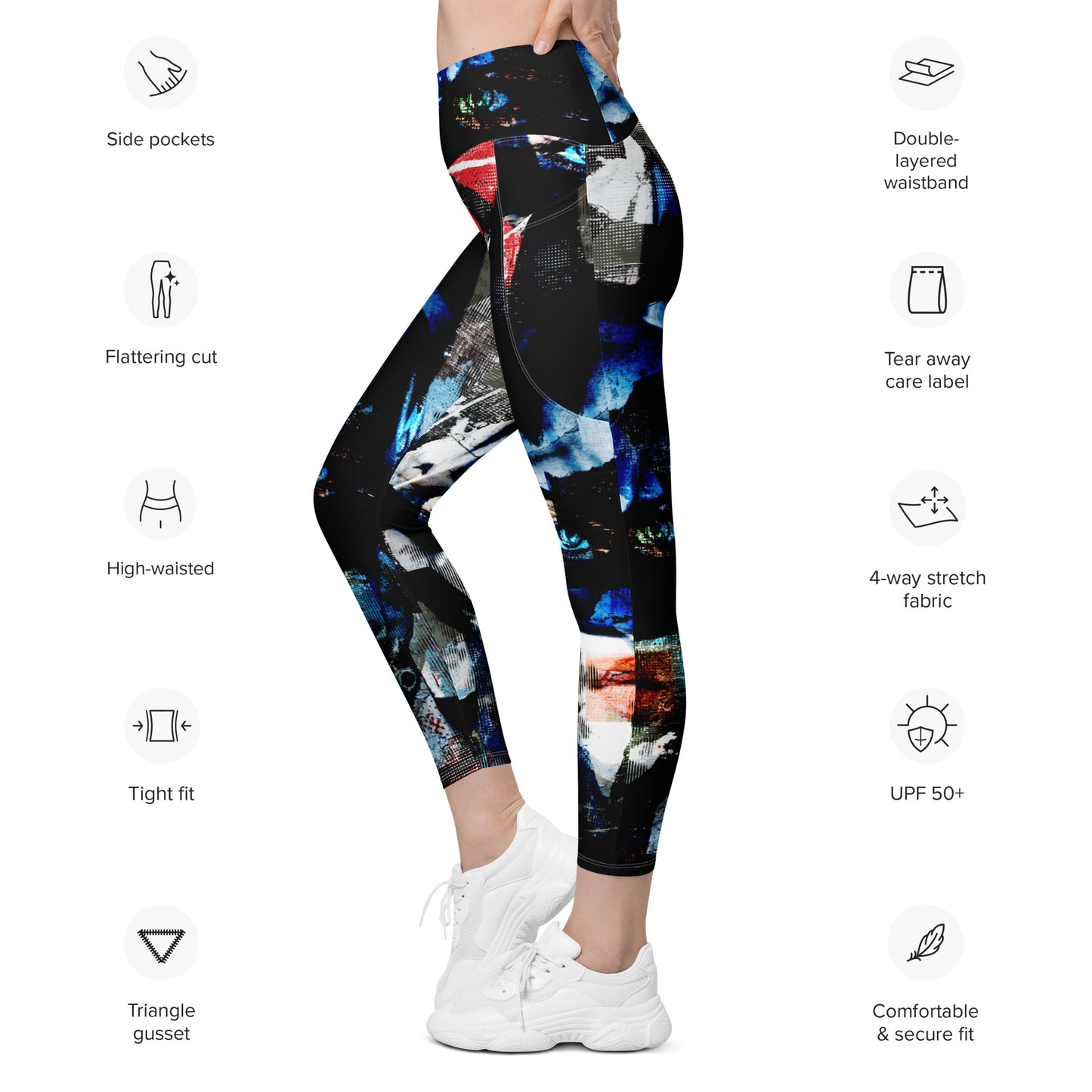 Batwoman- Full Printed- Leggings