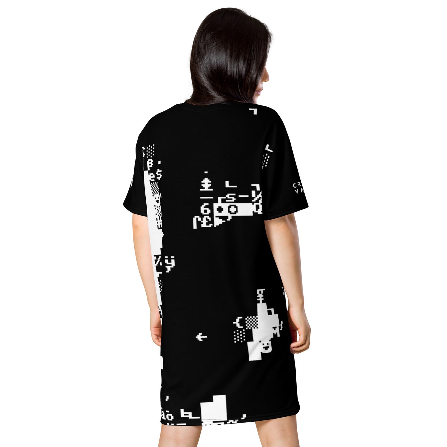 NFT_CV_Full Printed Woman- T-shirt dress