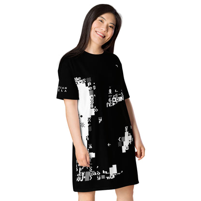 NFT_CV_Full Printed Woman- Vestido camiseta