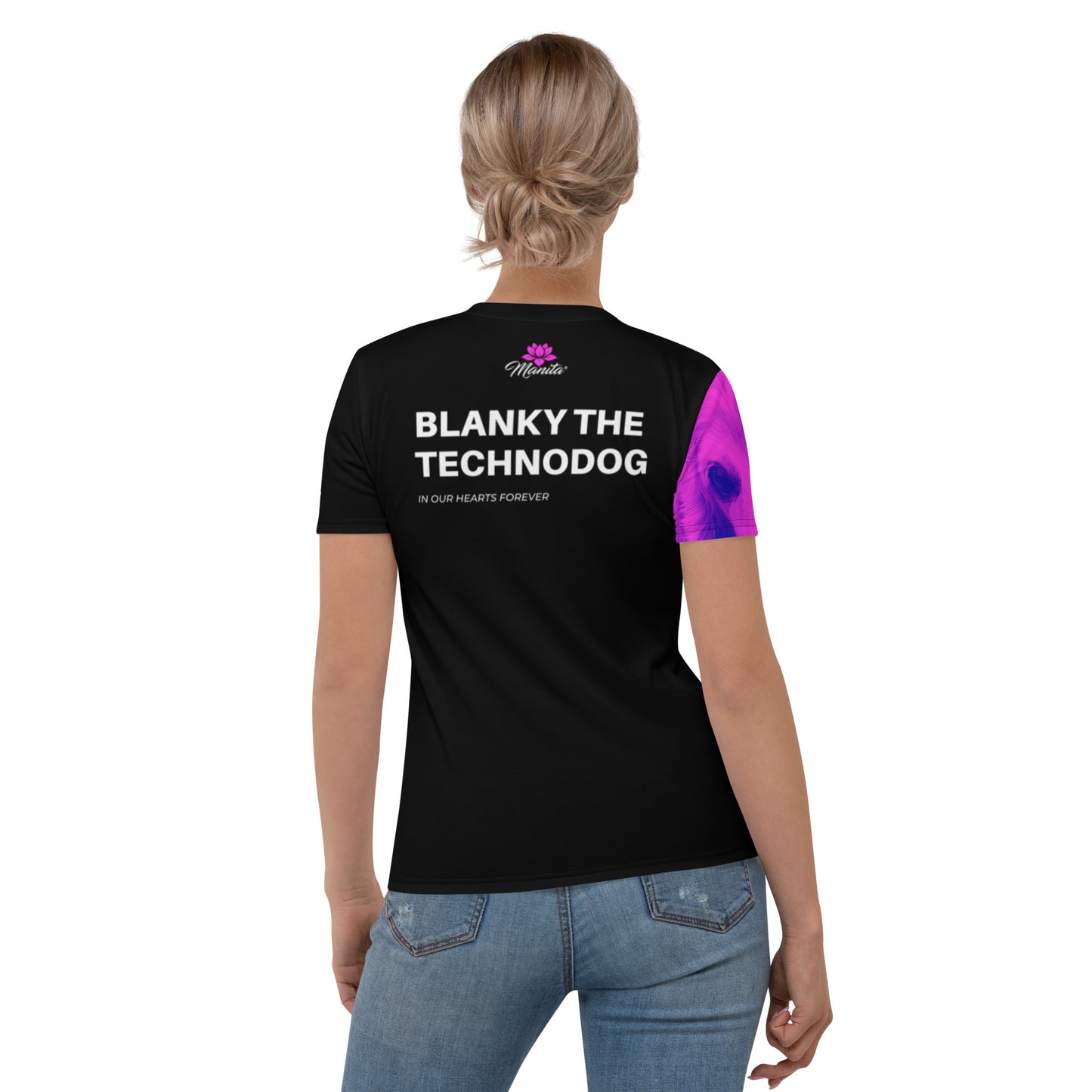 BLANKY_Women's FULL PRINTED T-shirt