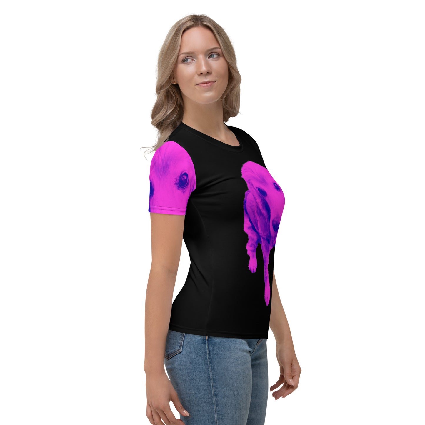 BLANKY_Women's FULL PRINTED T-shirt