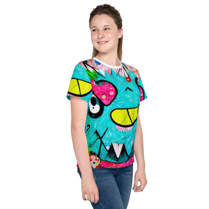 Gremlinz_120 camiseta con cuello redondo