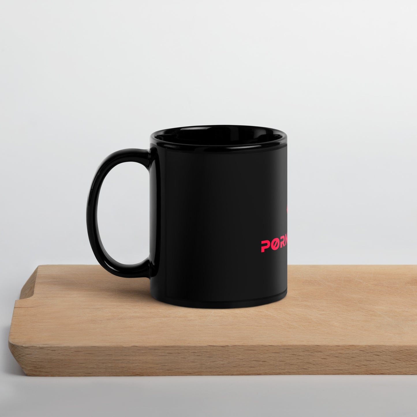 PRNG_Black Glossy Mug