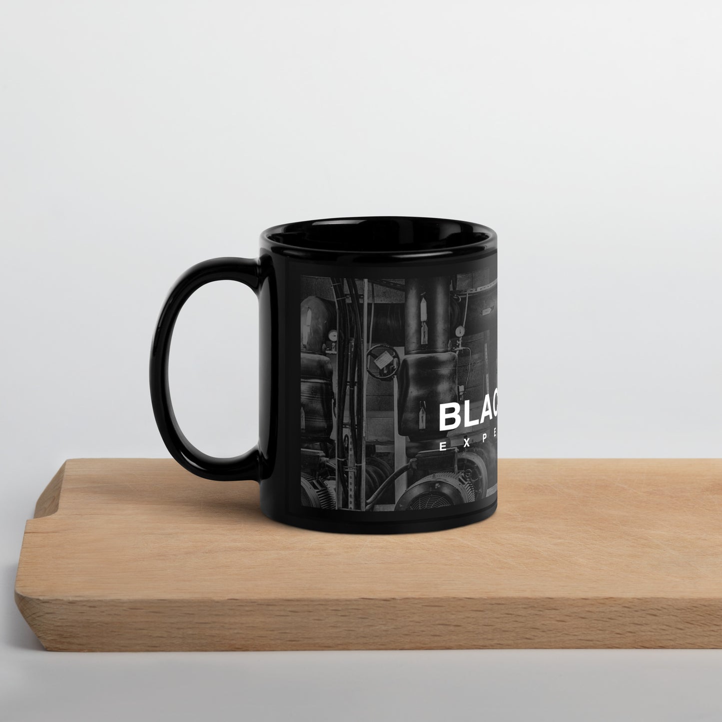 Black Codes_Black Glossy Mug