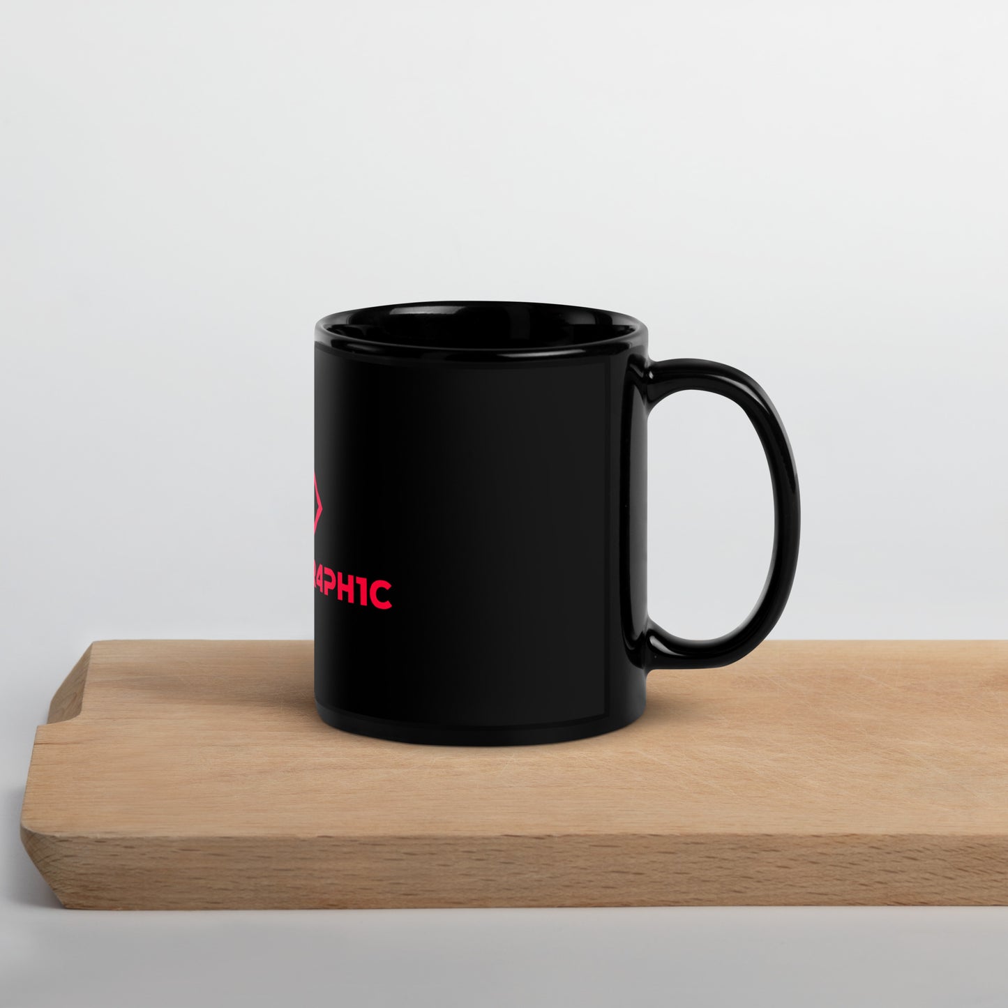 PRNG_Black Glossy Mug