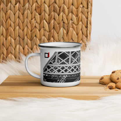 Taza esmaltada Black Codes 26
