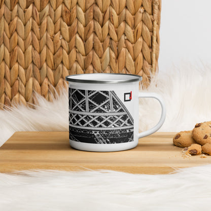 Taza esmaltada Black Codes 26