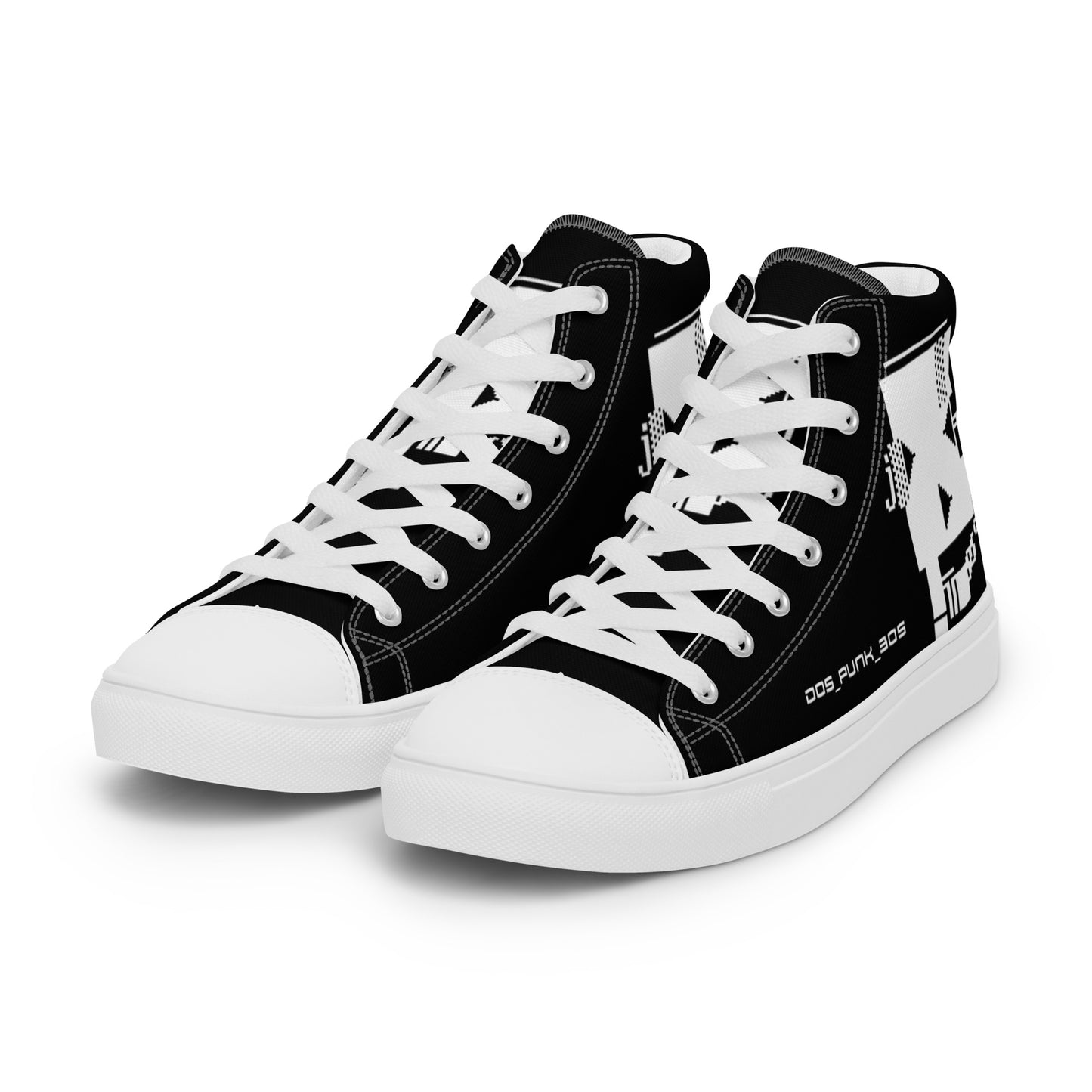 Dos_Punk_305_Zapatillas altas de lona para hombre  (tipo converse)