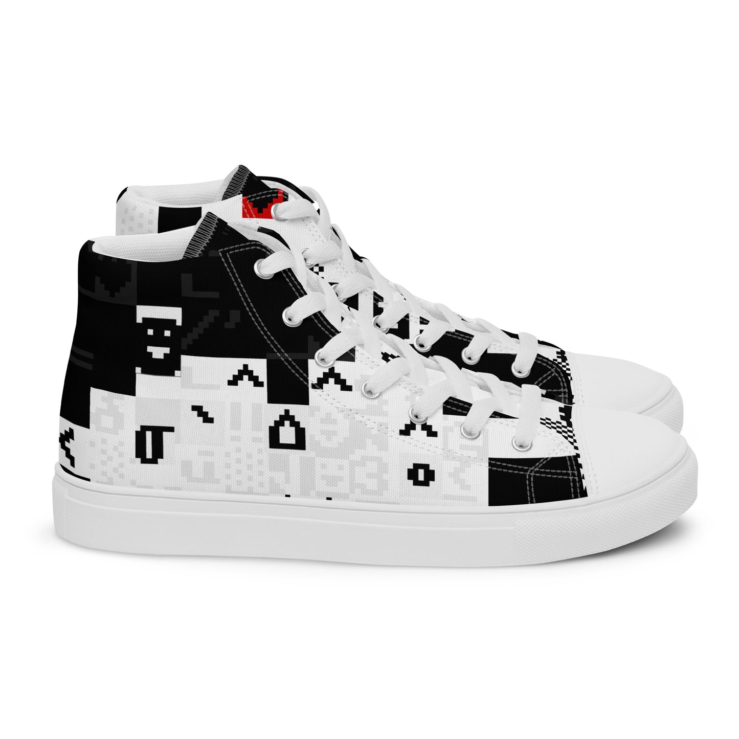 Dos Punks 617- Remixed- Full Print- Zapatillas altas de lona para hombre  (tipo converse)