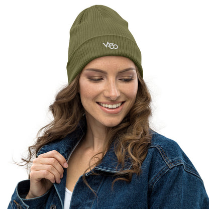 Gorro canalé orgánico